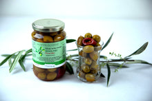 Charger l'image dans la galerie, Olives vertes cassées PICHOLINES PIMENTEES 200 G