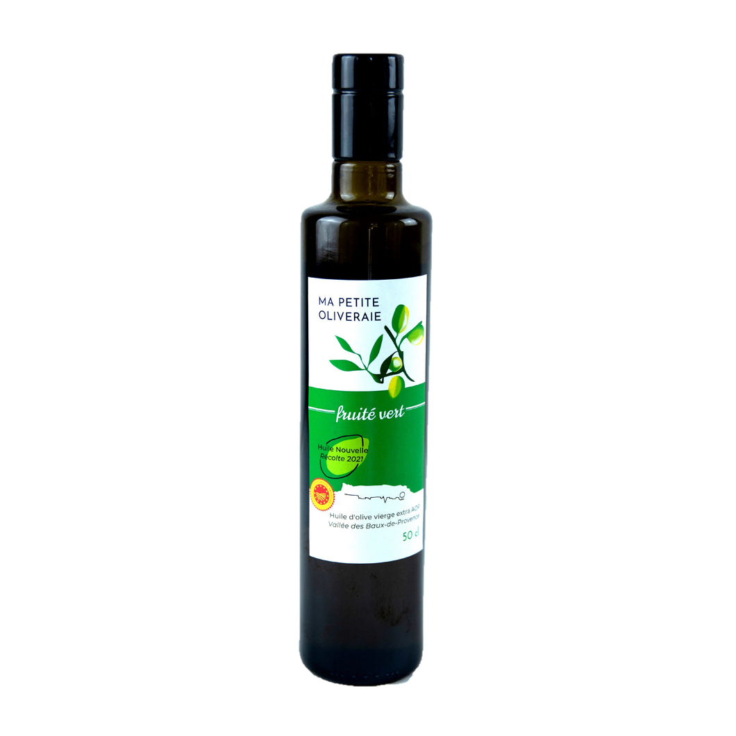 Huile d'olive FRUITE VERT 50CL (Récolte 2022)